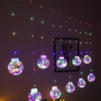 Modern LED Snowman Christmas Tree String Lights
