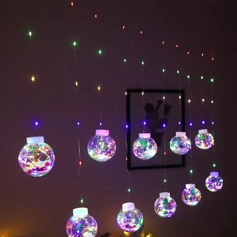 Modern LED Snowman Christmas Tree String Lights