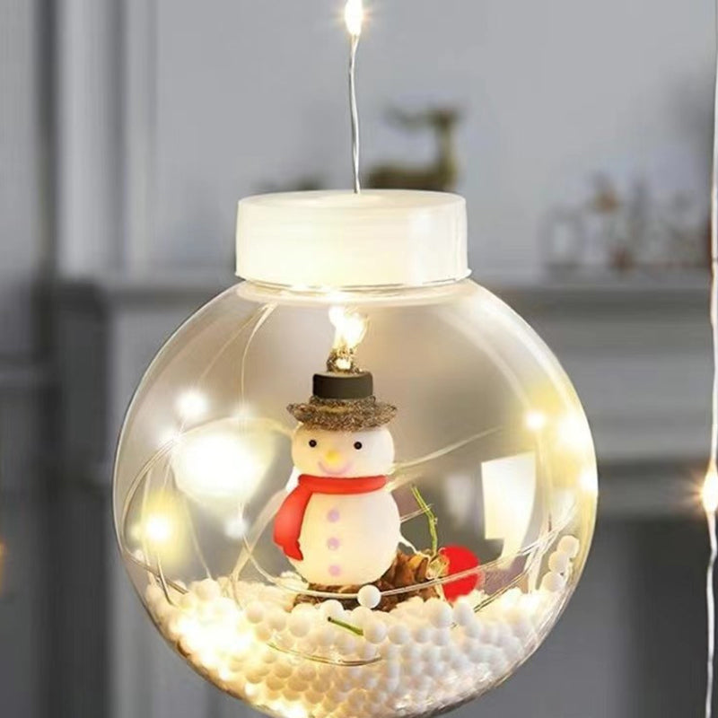 Modern LED Snowman Christmas Tree String Lights