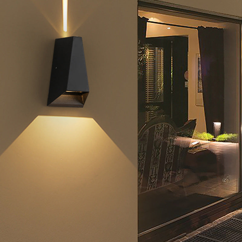 Premium Minimalist Aluminum LED Outdoor Wall Sconce