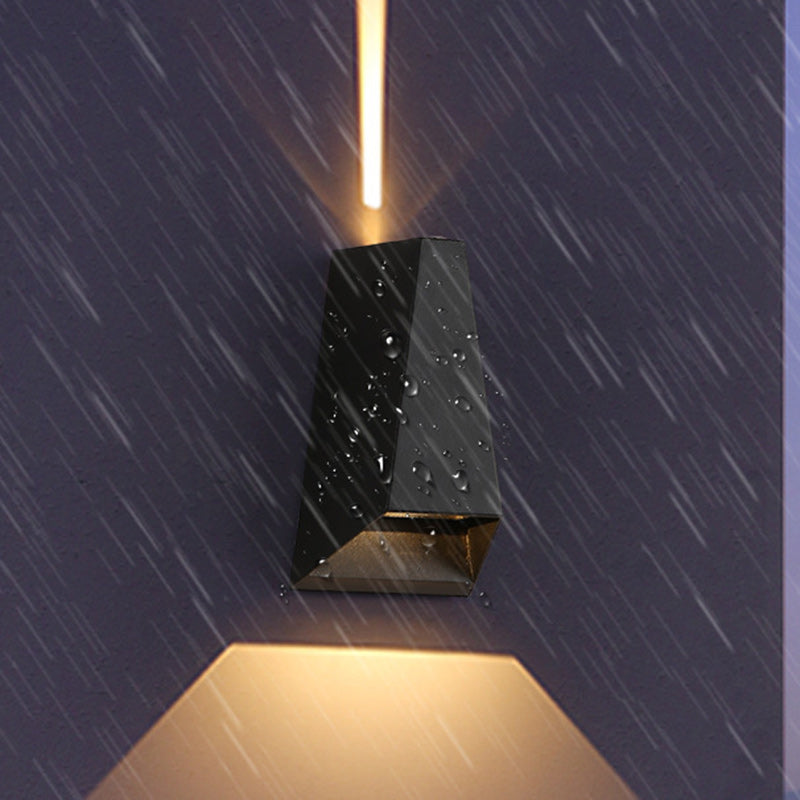 Premium Minimalist Aluminum LED Outdoor Wall Sconce