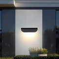 Premium Waterproof Curved Aluminum LED Wall Sconce