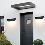 Premium Waterproof Curved Aluminum LED Wall Sconce