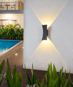 Premium Waterproof LED Wall Sconce - Modern Minimalist