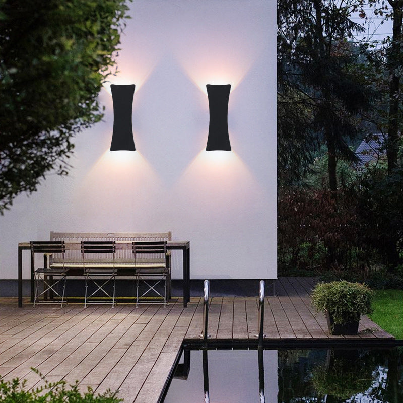Premium Waterproof LED Wall Sconce - Modern Minimalist