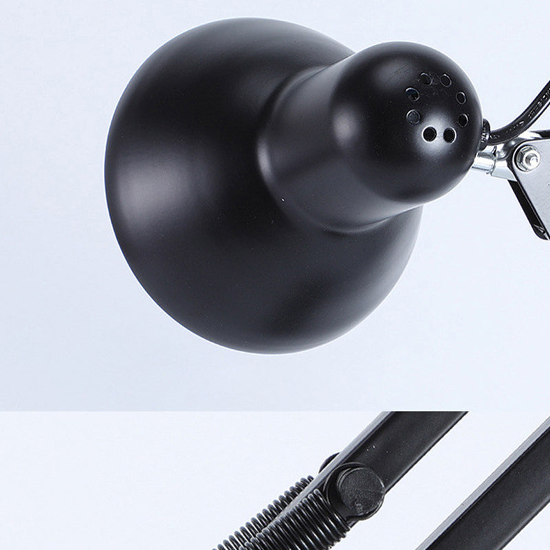 Nordic Adjustable Iron Table Lamp - 1-Light Round Design for Bedroom