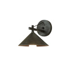 Nordic Iron Geometric Cone Outdoor Wall Sconce