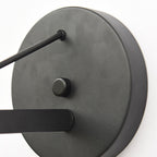 Nordic Iron Geometric Cone Outdoor Wall Sconce