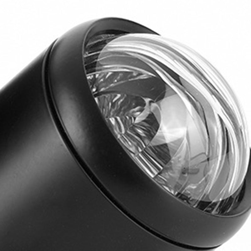 Modern Industrial LED Solar Wall Sconce - Rotating Aurora