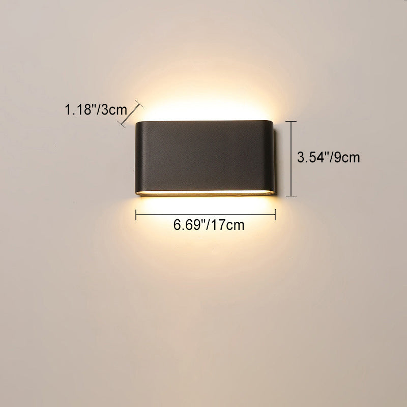 Premium Waterproof Aluminum LED Outdoor Wall Sconce