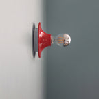 Scandinavian Iron Circle Sconce