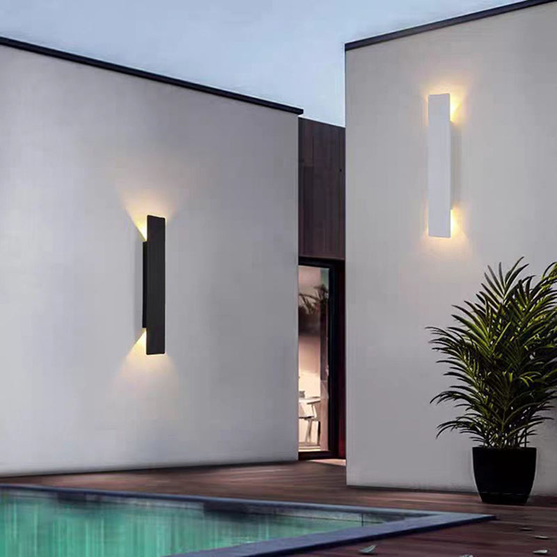 Waterproof Minimalist Aluminum LED Sconce