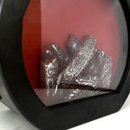 Modern LED Table Lamp with Simulated Flame for Home Office Decor
