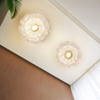 Flower Petal LED Flush Mount Light