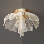 Flower Petal LED Flush Mount Light