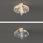 Flower Petal LED Flush Mount Light