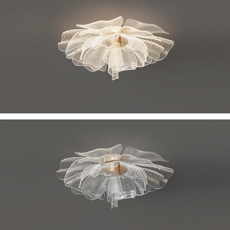 Flower Petal LED Flush Mount Light