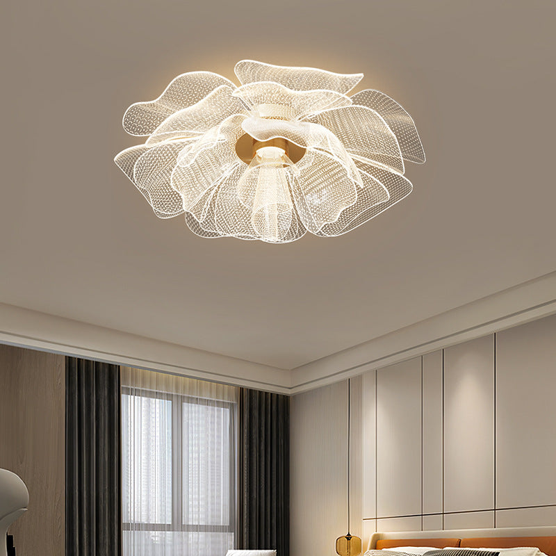 Flower Petal LED Flush Mount Light