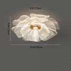 Flower Petal LED Flush Mount Light