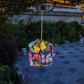 Premium Art Deco Solar LED Butterfly Ball Outdoor Light