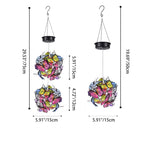 Premium Art Deco Solar LED Butterfly Ball Outdoor Light