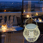 Premium Solar Waterproof Oval LED Lantern