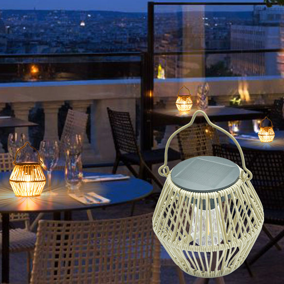 Premium Solar Waterproof Oval LED Lantern