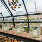 Premium Solar Waterproof Oval LED Lantern