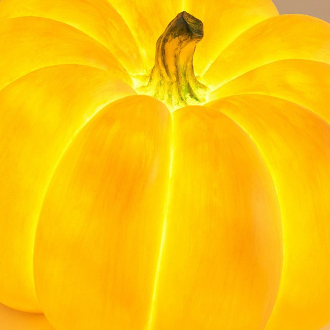 Premium Art Deco Solar Waterproof Pumpkin LED Outdoor Light
