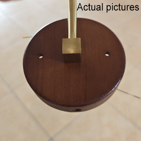 Mid-Century Ash Wood Wall Sconce