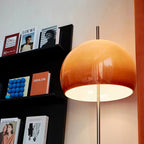 Mid-Century Modern 2-Light Mushroom Floor Lamp