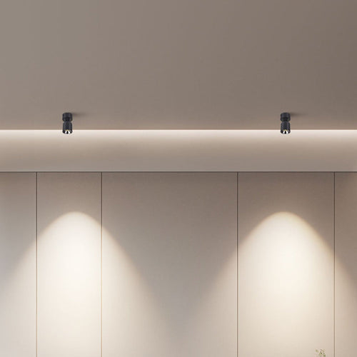 Contemporary Rotatable Round Aluminum LED Ceiling