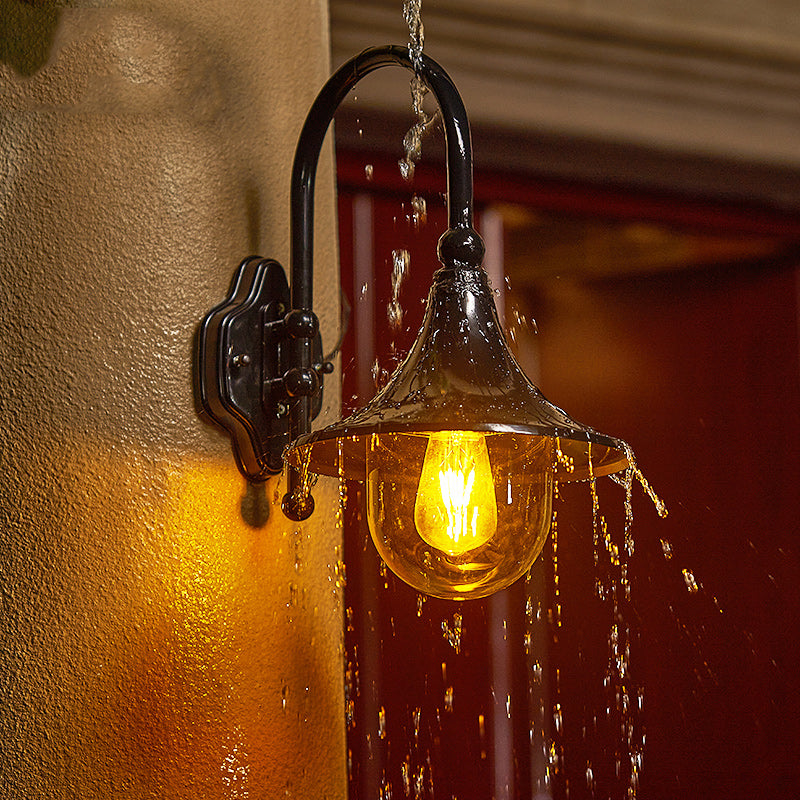 Industrial Waterproof Round Cone Wall Sconce
