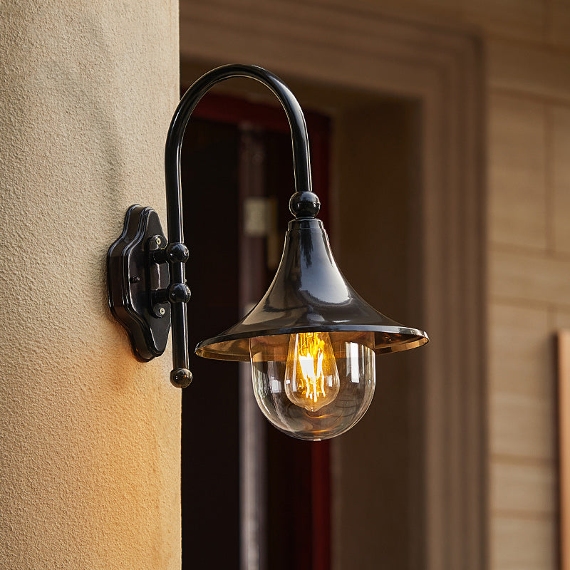 Industrial Waterproof Round Cone Wall Sconce