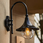 Industrial Waterproof Round Cone Wall Sconce