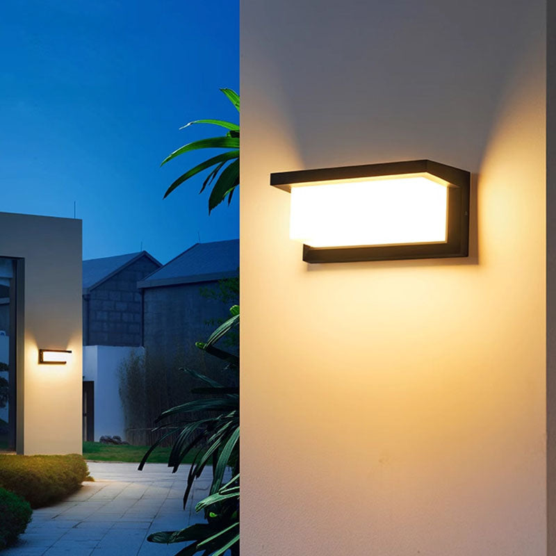 Premium Waterproof LED Wall Sconce - Modern Minimalist