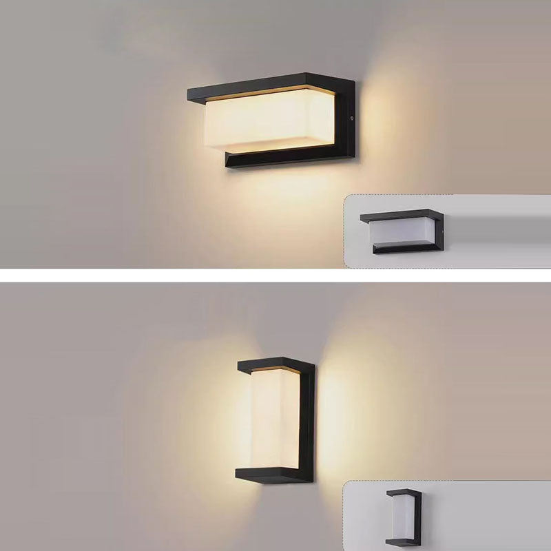 Premium Waterproof LED Wall Sconce - Modern Minimalist