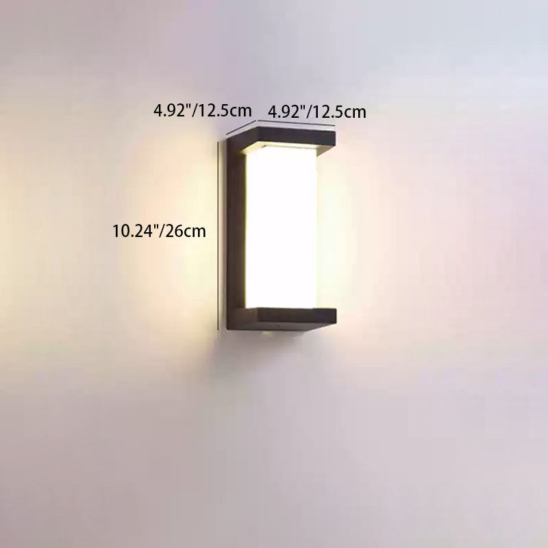 Premium Waterproof LED Wall Sconce - Modern Minimalist