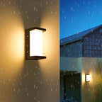 Premium Waterproof LED Wall Sconce - Modern Minimalist