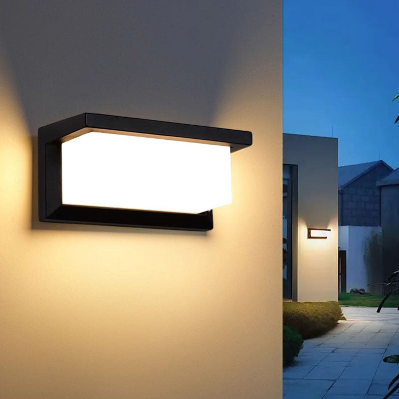 Premium Waterproof LED Wall Sconce - Modern Minimalist