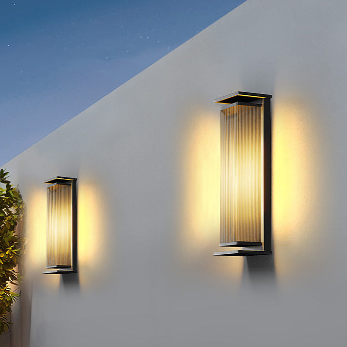 Premium Waterproof Rectangle LED Wall Sconce