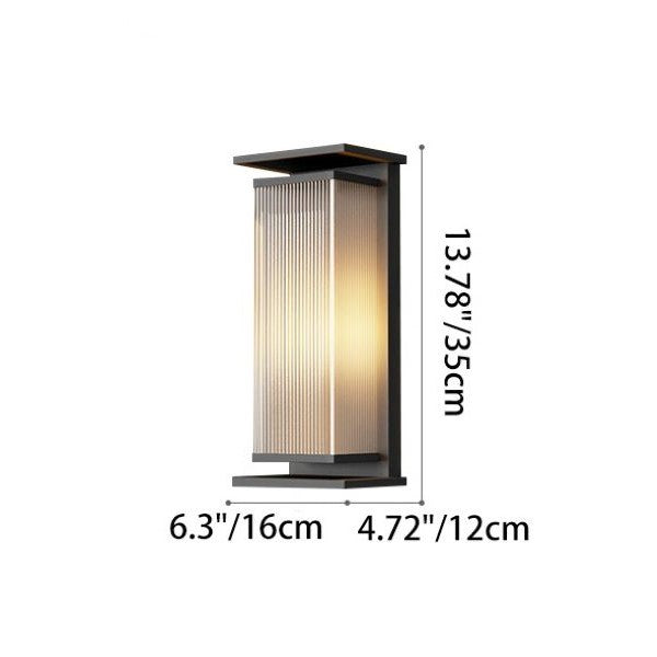 Premium Waterproof Rectangle LED Wall Sconce
