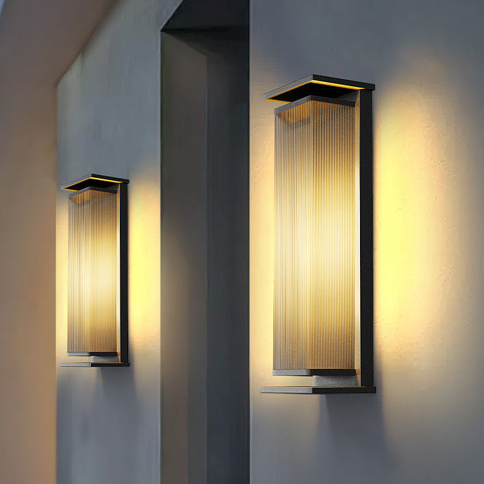Premium Waterproof Rectangle LED Wall Sconce
