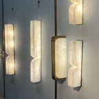 Premium French Copper and Marble LED Wall Sconce