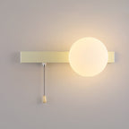 Contemporary Geometric Iron and Glass 1-Light Wall Sconce