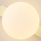 Contemporary Geometric Iron and Glass 1-Light Wall Sconce