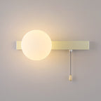 Contemporary Geometric Iron and Glass 1-Light Wall Sconce