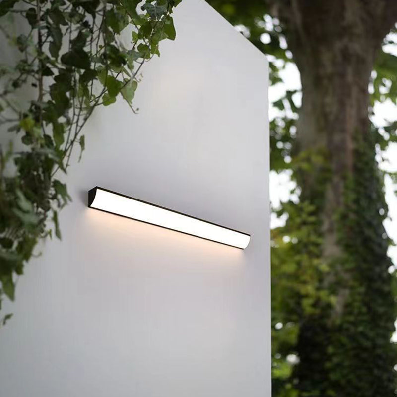 Rectangular LED Outdoor Wall Sconce