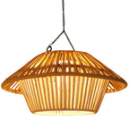 Rustic Waterproof Solar LED Mushroom Pendant Light