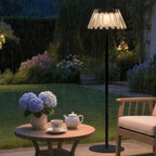 Premium Industrial Solar LED Floor Lamp - Waterproof Iron
